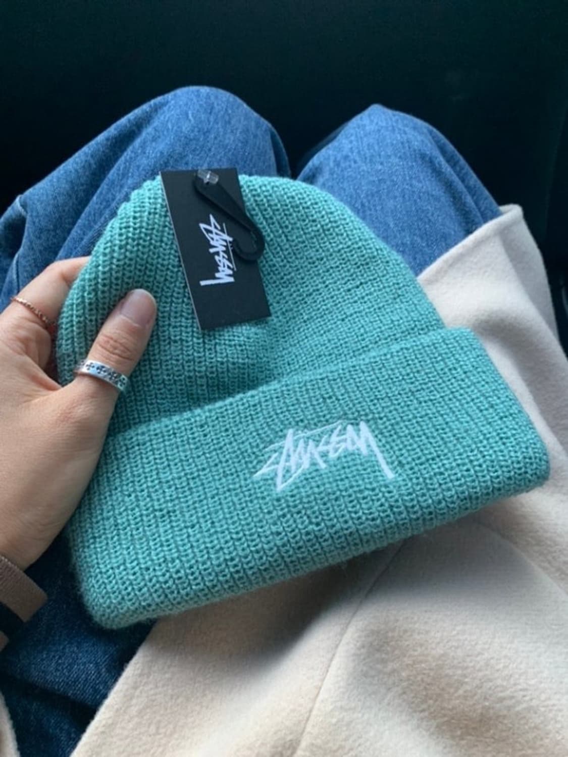 Stussy 스투시 스탁 비니 민트 상품이미지1