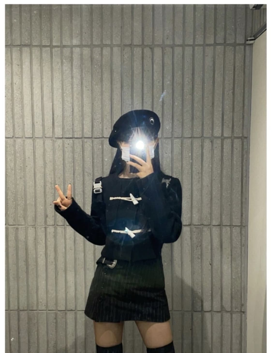 비엔프롬 떡볶이 코트 (손목 자수O) 상품이미지4