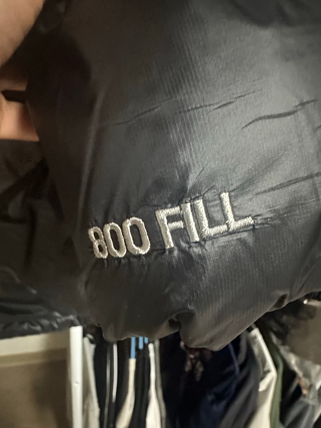 스투시 다운 파카 마이크로 립스탑 팬텀 블랙 상품이미지4