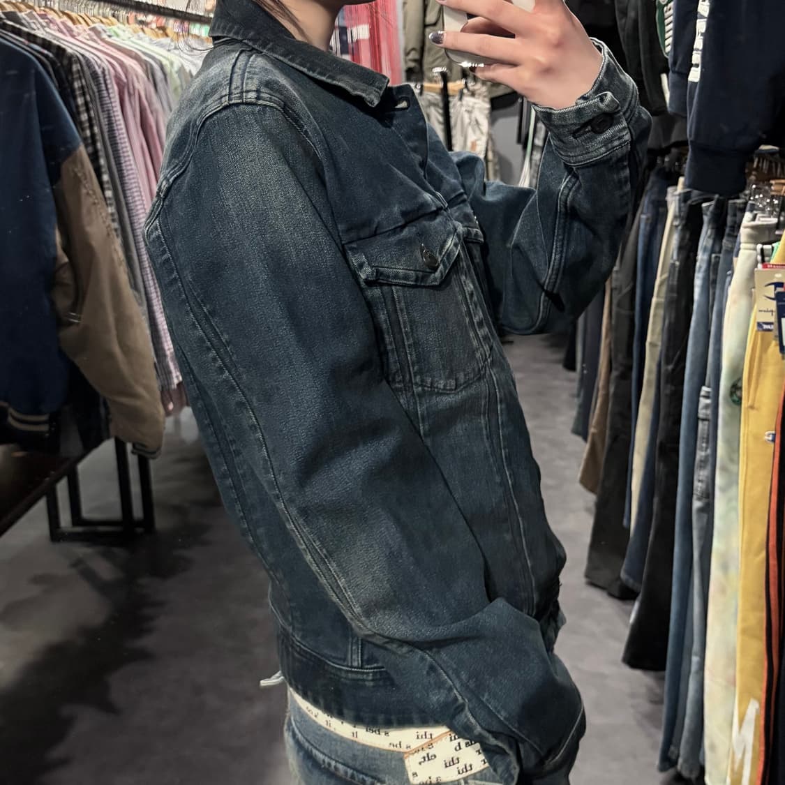 [IM] Calvin Klein 캘빈클라인 데님 트러커 자켓 진청 상품이미지3