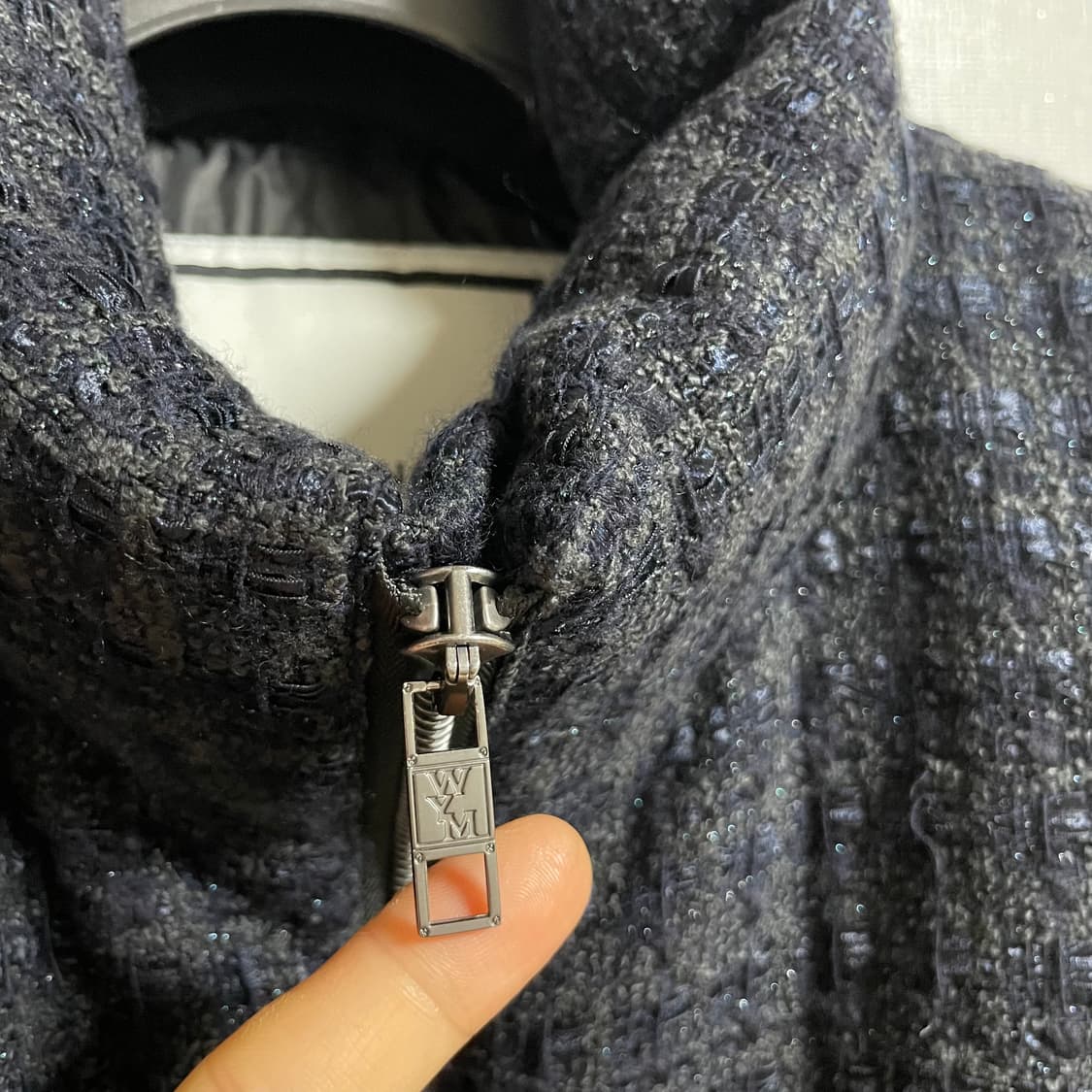 [50]25fw 우영미 트위드 구스다운 패딩 상품이미지4