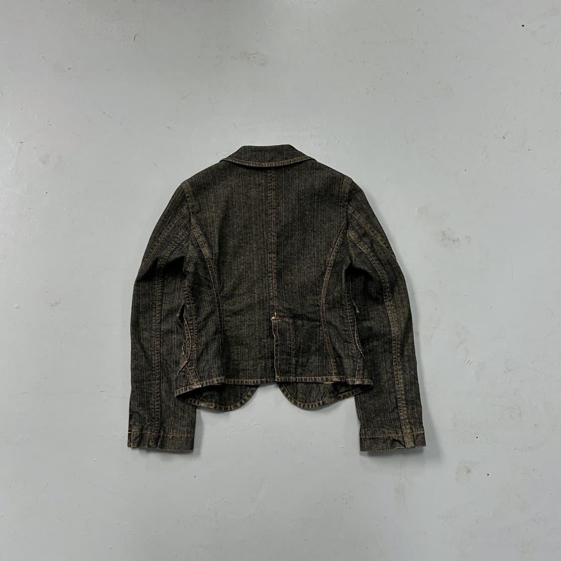 Pride 절개 데님 싱글자켓  상품이미지6