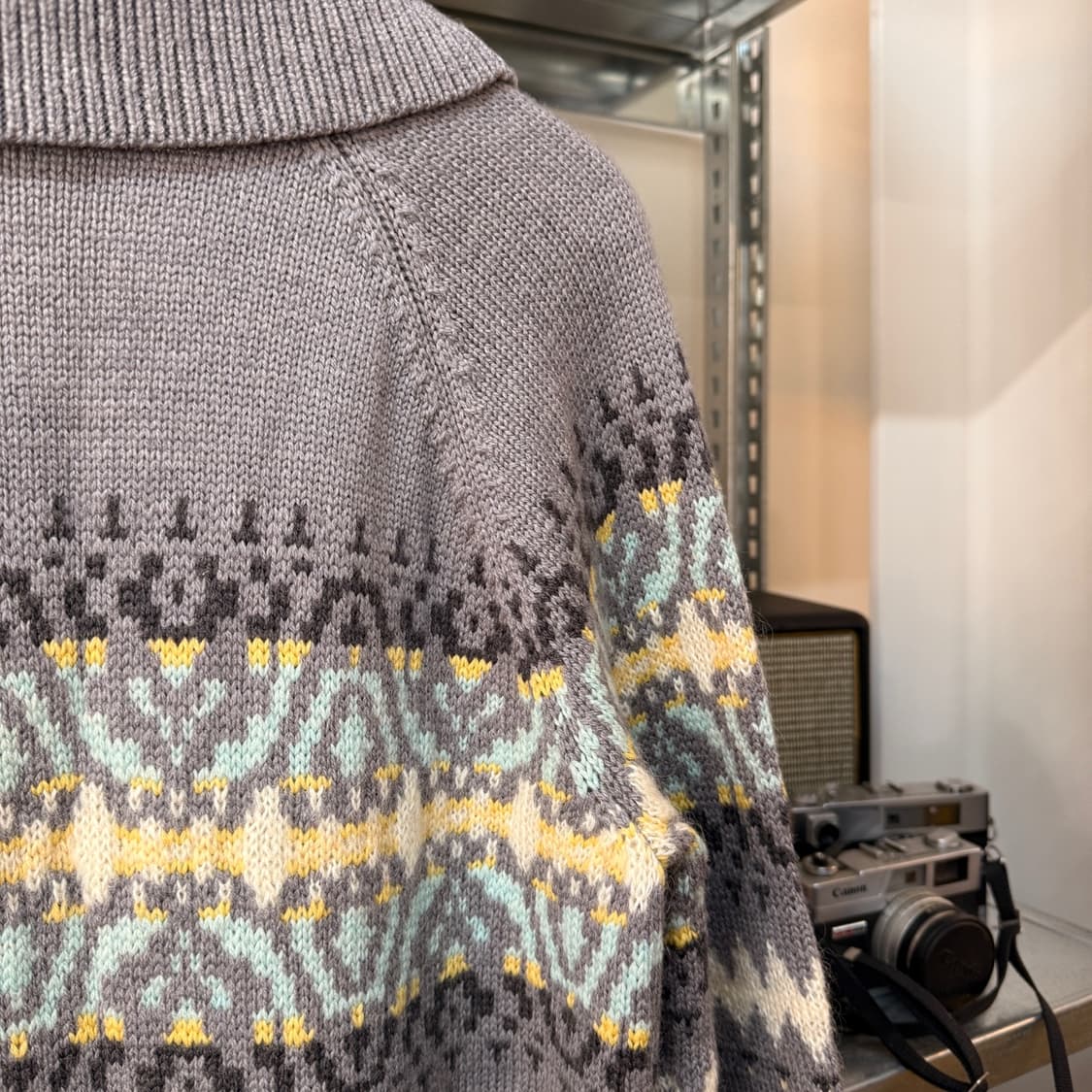 펜들턴 메리노울 모헤어 혼방 가디건 상품이미지3