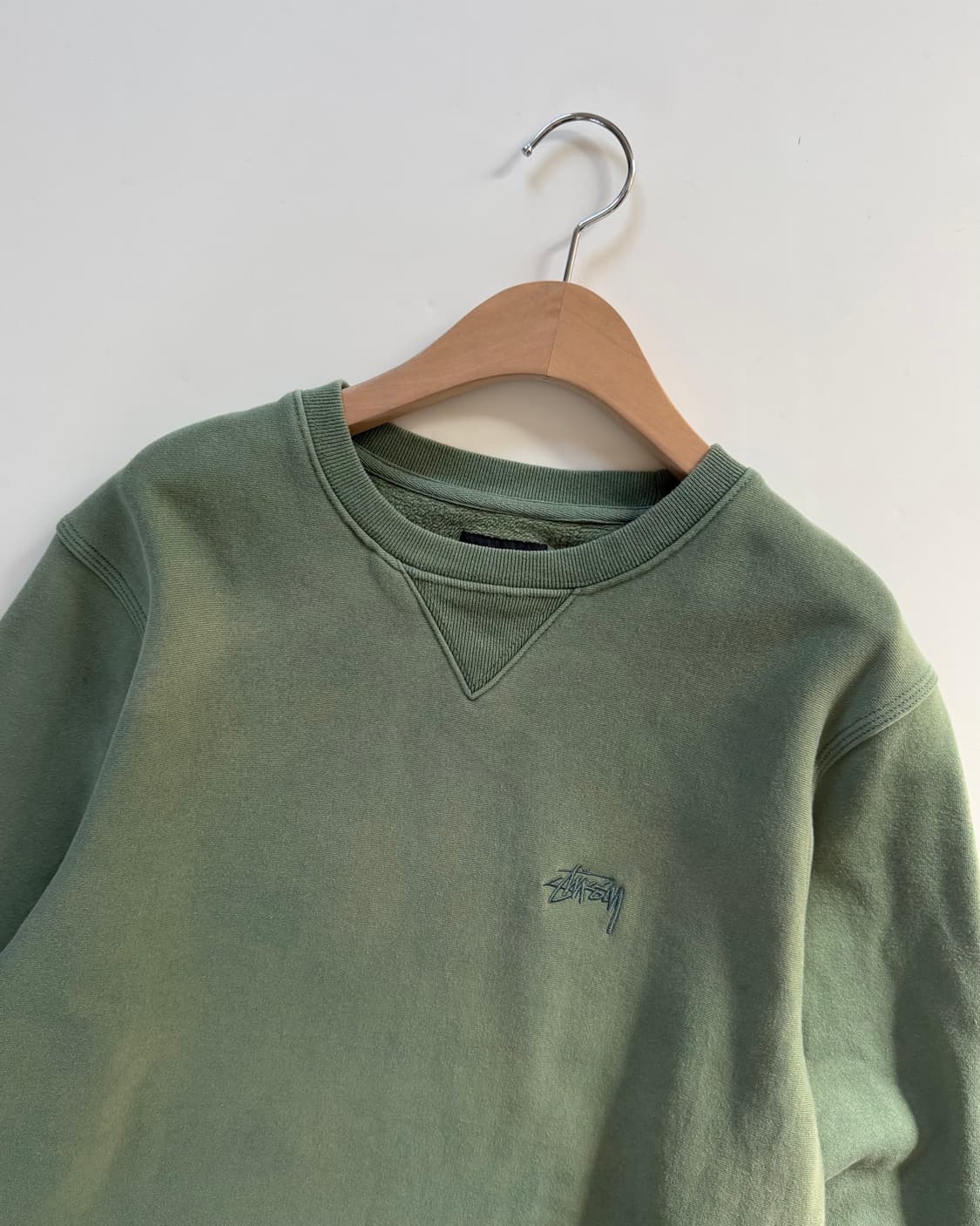 Stussy 스투시 스탁자수로고 맨투맨 상품이미지1