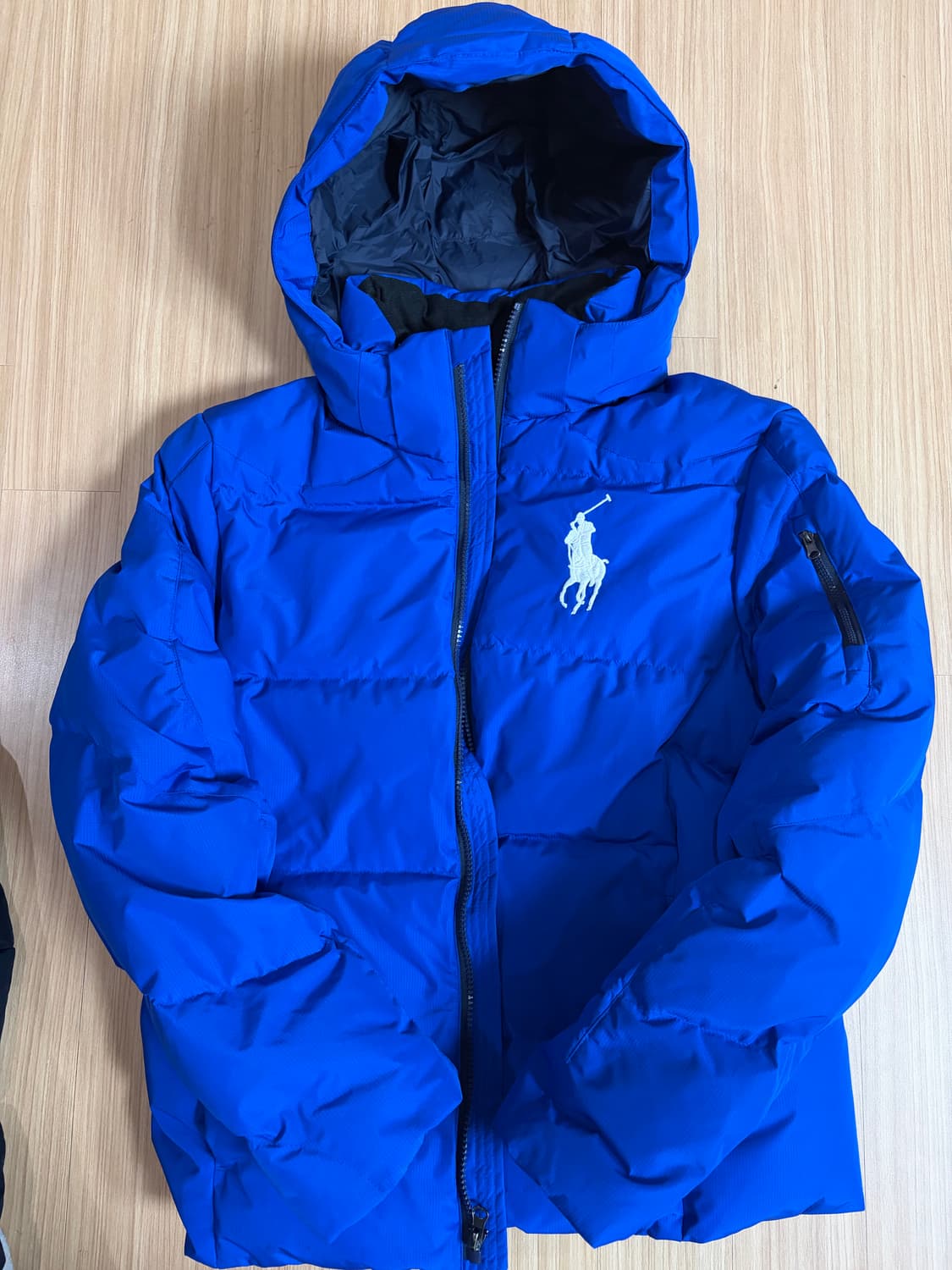 폴로 랄프로렌 빅포니 블루 패딩 상품이미지3