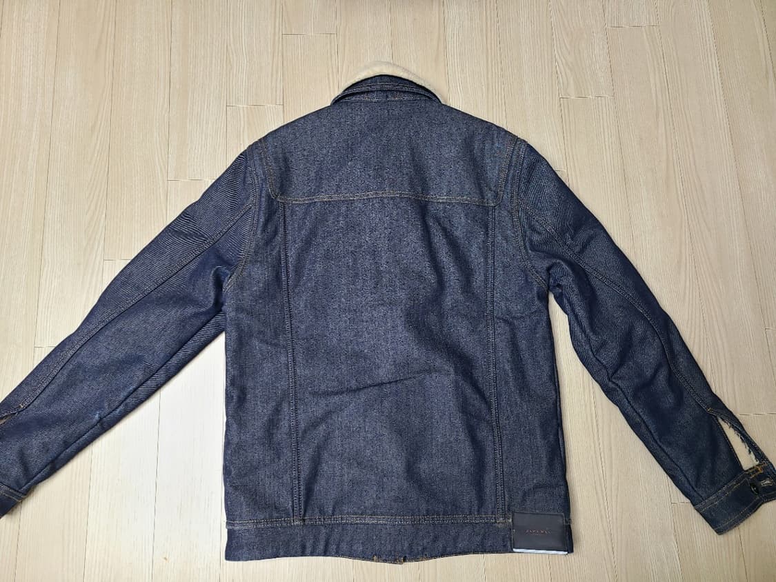 자라 안감 털 카라 분리형 자켓 상품이미지4