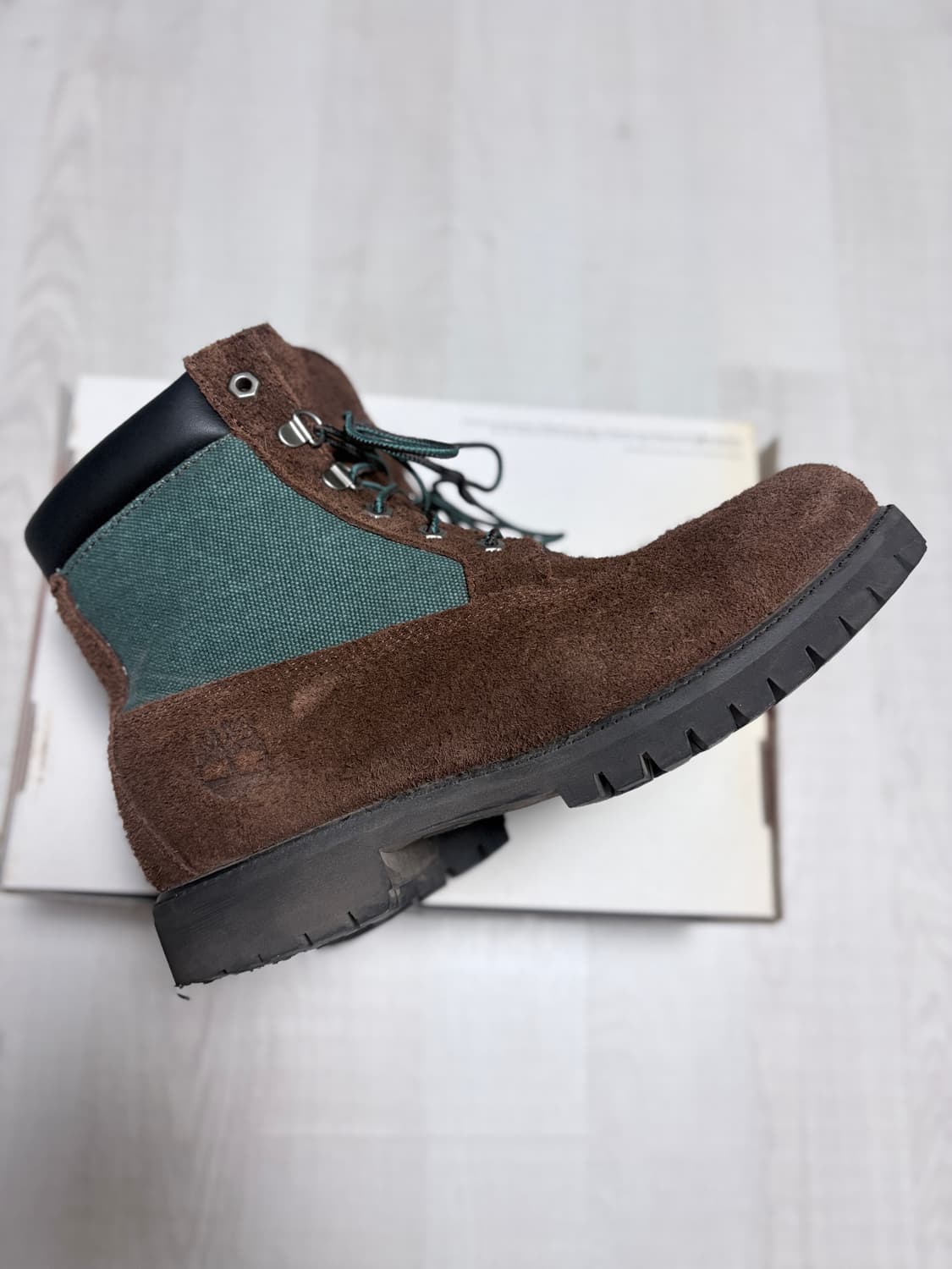 팀버랜드 x 디스이즈네버댓 6인치 부츠 브라운 - 와이드 상품이미지6