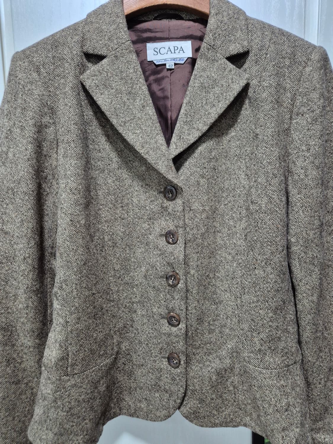 빈티지 스카파 헤링본 자켓 상품이미지9