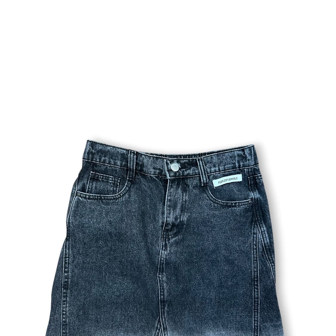 피플오브더월드 데님 스커트 상품이미지2
