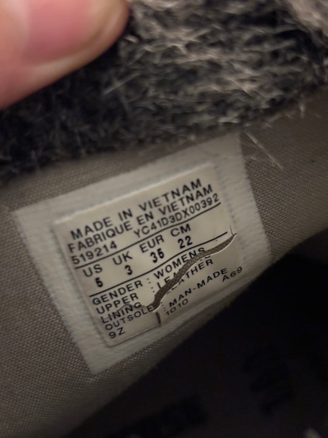 컨버스 레더 퍼 척테일러 하이 상품이미지8