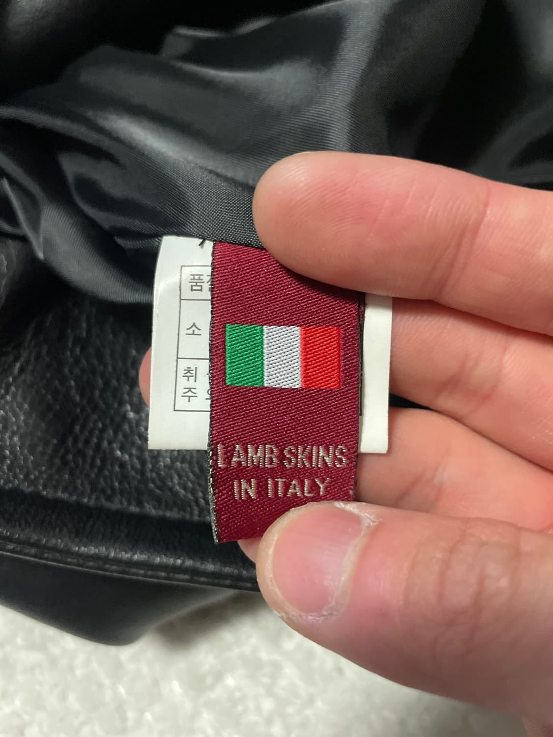 광희시장 웨스턴 무드 램스턴 양가죽 레더 자켓 상품이미지6