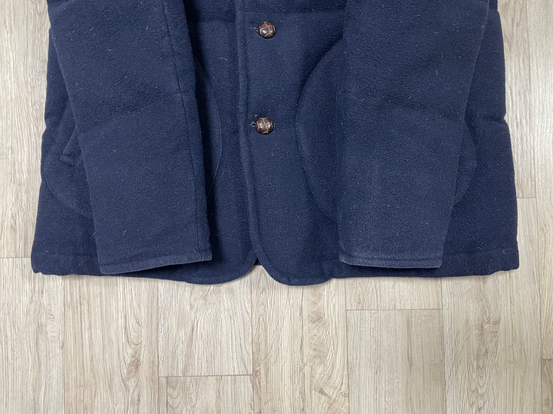 95~100) 단톤X빔스 후드 숄카라 울 다운패딩(RRL&LVC&폴로) 상품이미지9