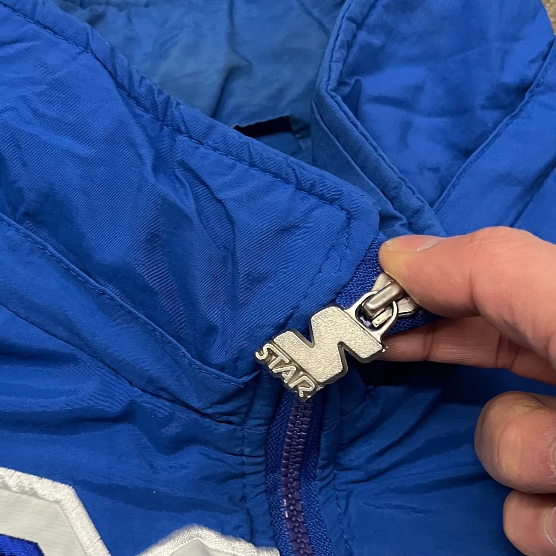 90s 스타터 NHL 뉴욕 레인저스 자켓 (105-110) 상품이미지8