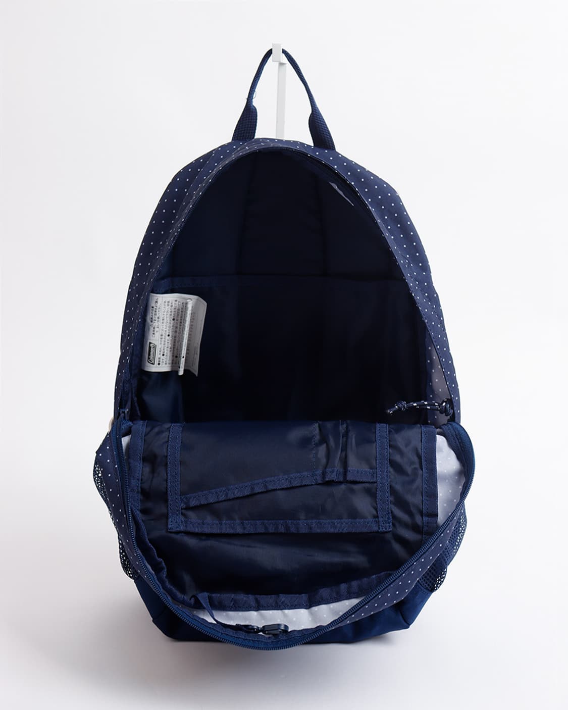 [COLEMAN] 네이비 도트 라이닝 백팩 상품이미지8
