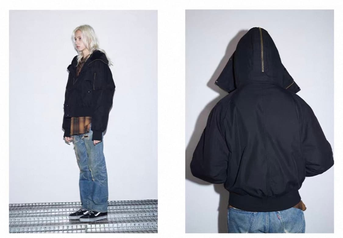 AHNKANK바른 후드 워크 패딩 상품이미지4