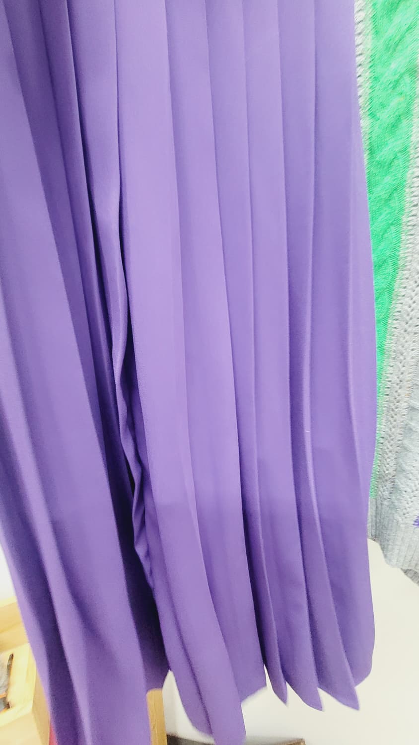 베네통 라운드 니트. jeikei퍼플 랩 스커트 상품이미지7