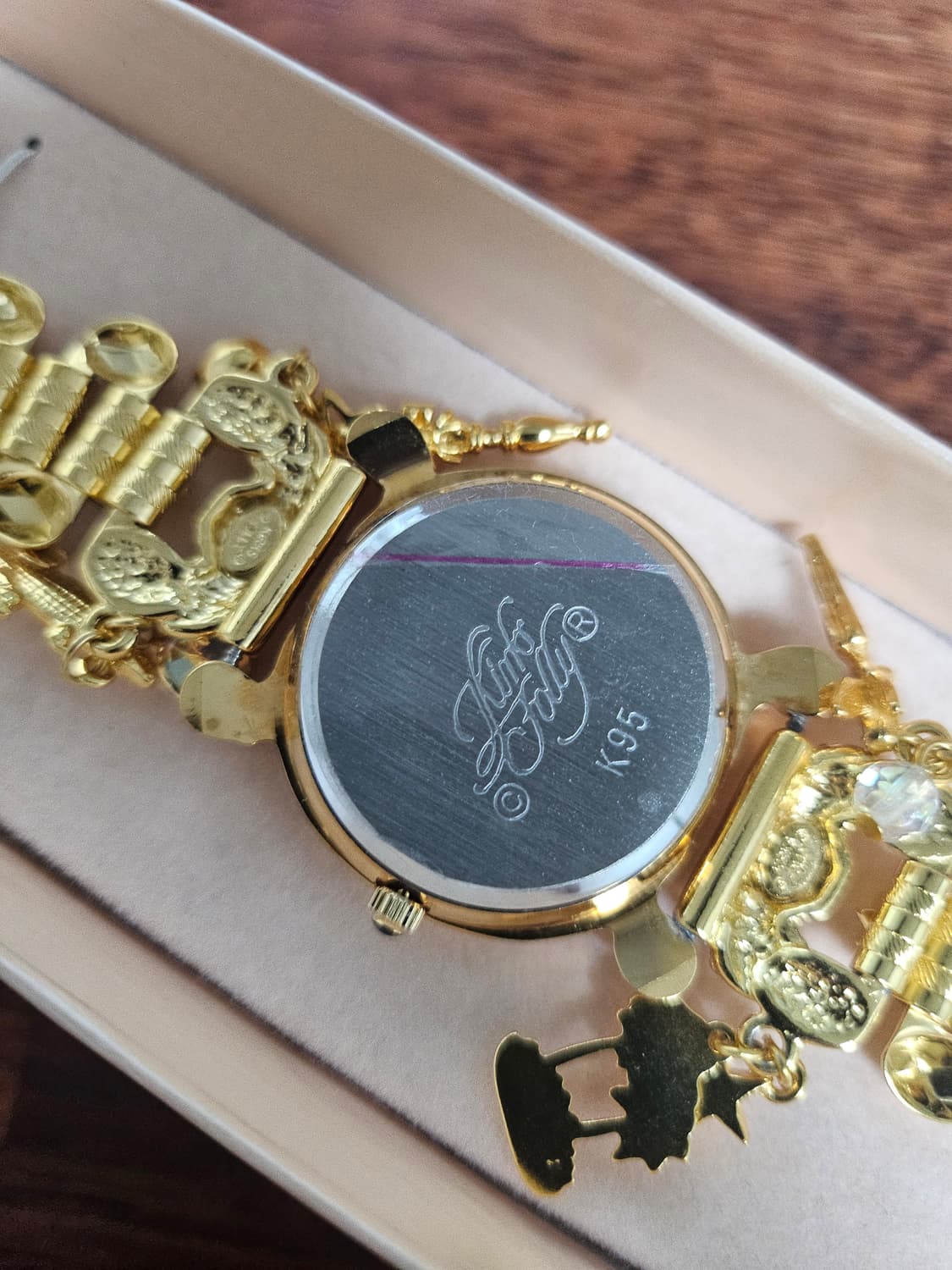 커크스 폴리 (Kirks Folly) 골드 메탈 손목시계 상품이미지2