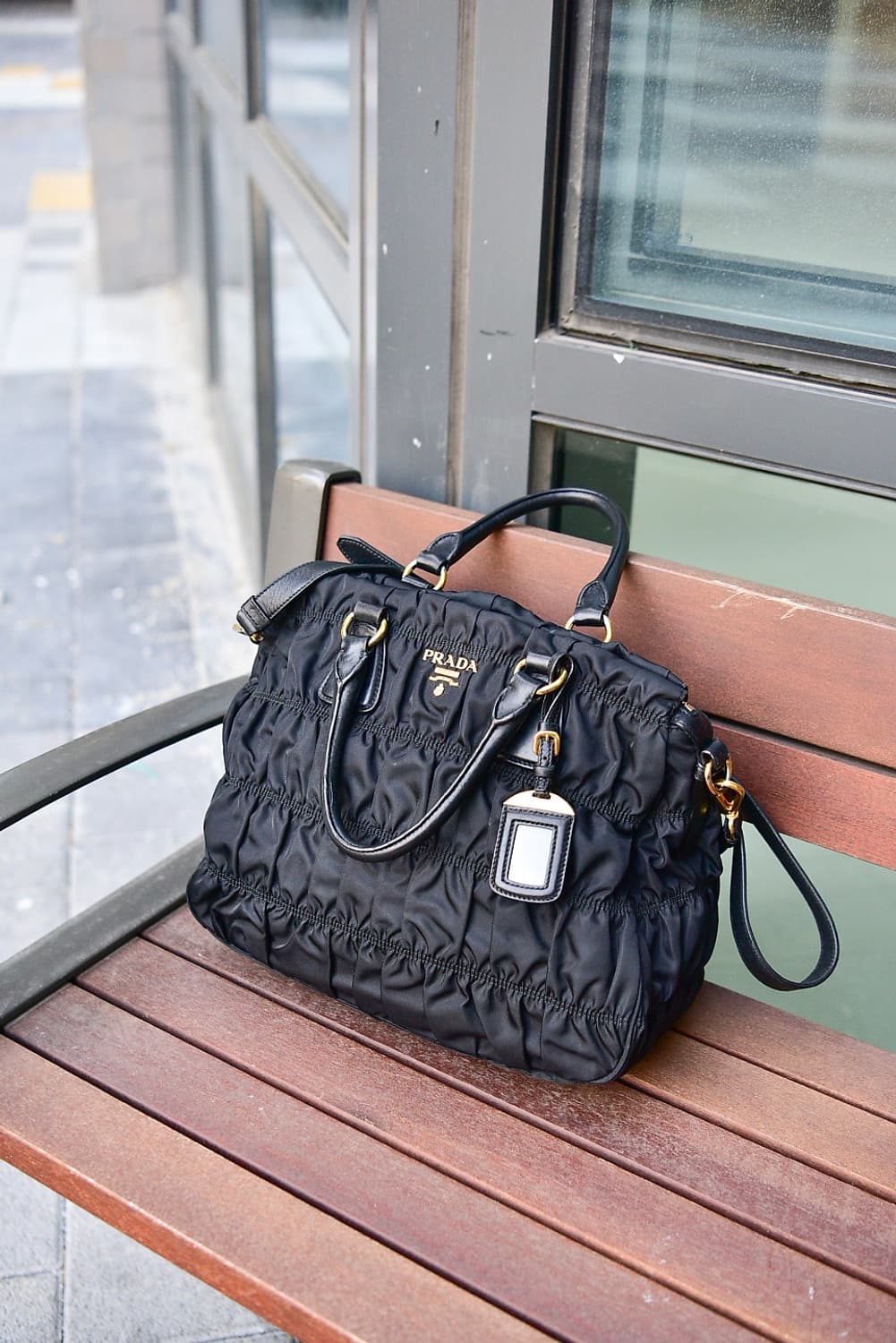 프라다 테수토 고프레 투웨이백 (정품) 상품이미지1