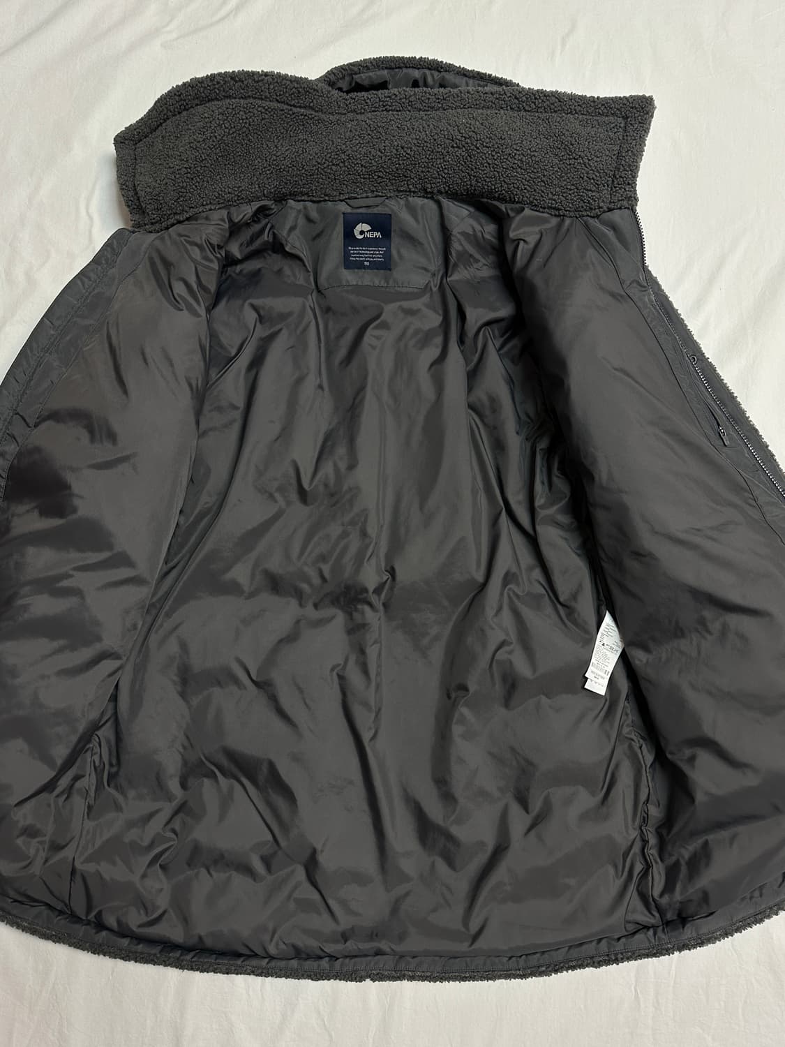 네파 양털 후리스 패딩자켓 상품이미지7