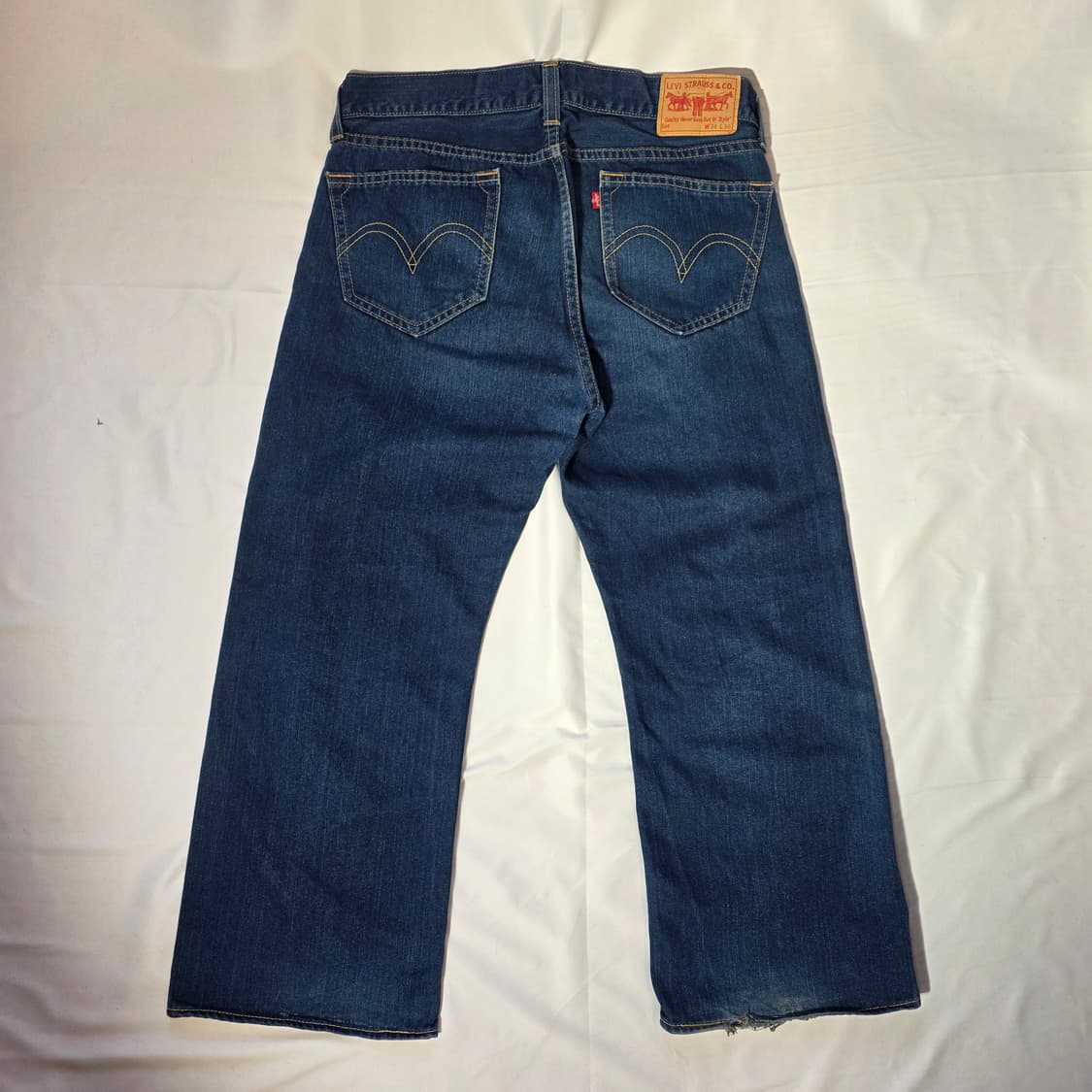 [W38L30]00s 리바이스 타입원 리얼루즈핏 데님팬츠 상품이미지6