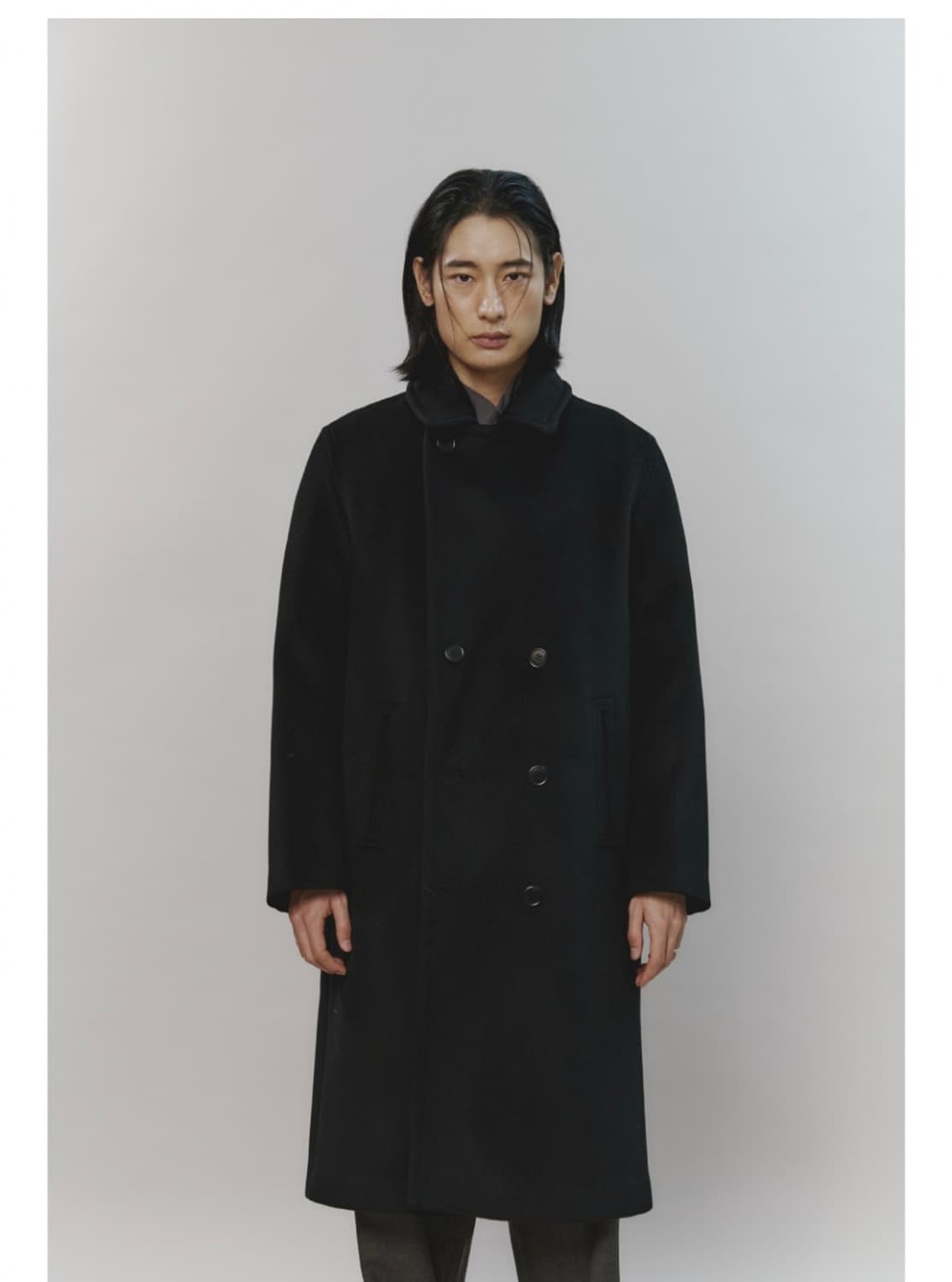 디그레 나발 헤비 울 코트 상품이미지8