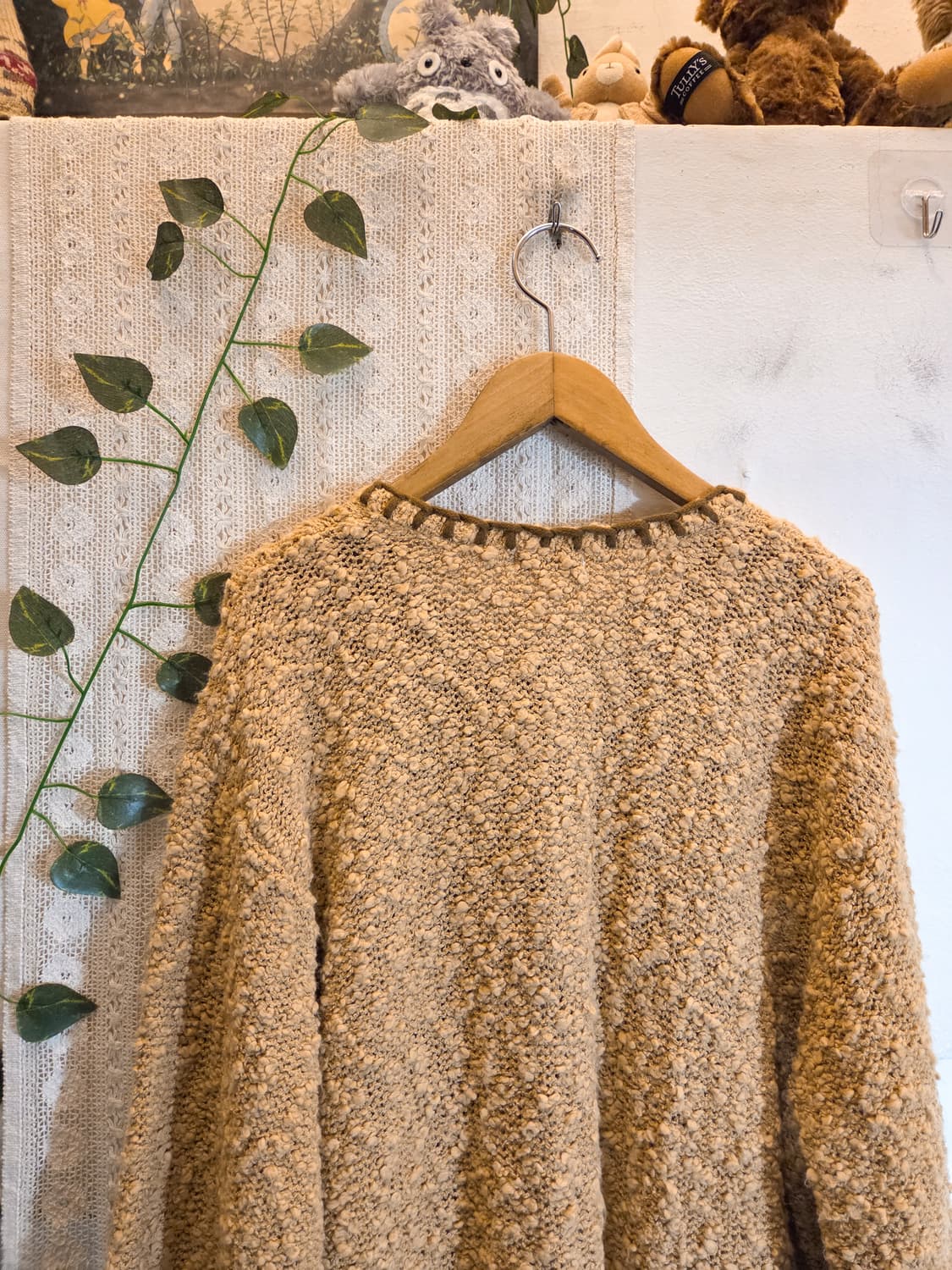 스티치 디테일 가디건 상품이미지5