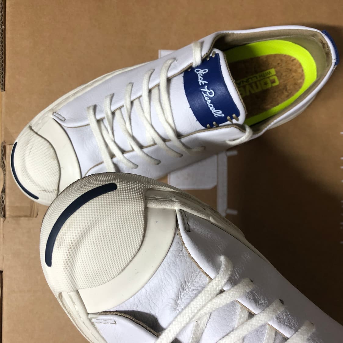 컨버스 잭퍼셀 텀블레더 화이트(정품 / 151496C) 상품이미지4