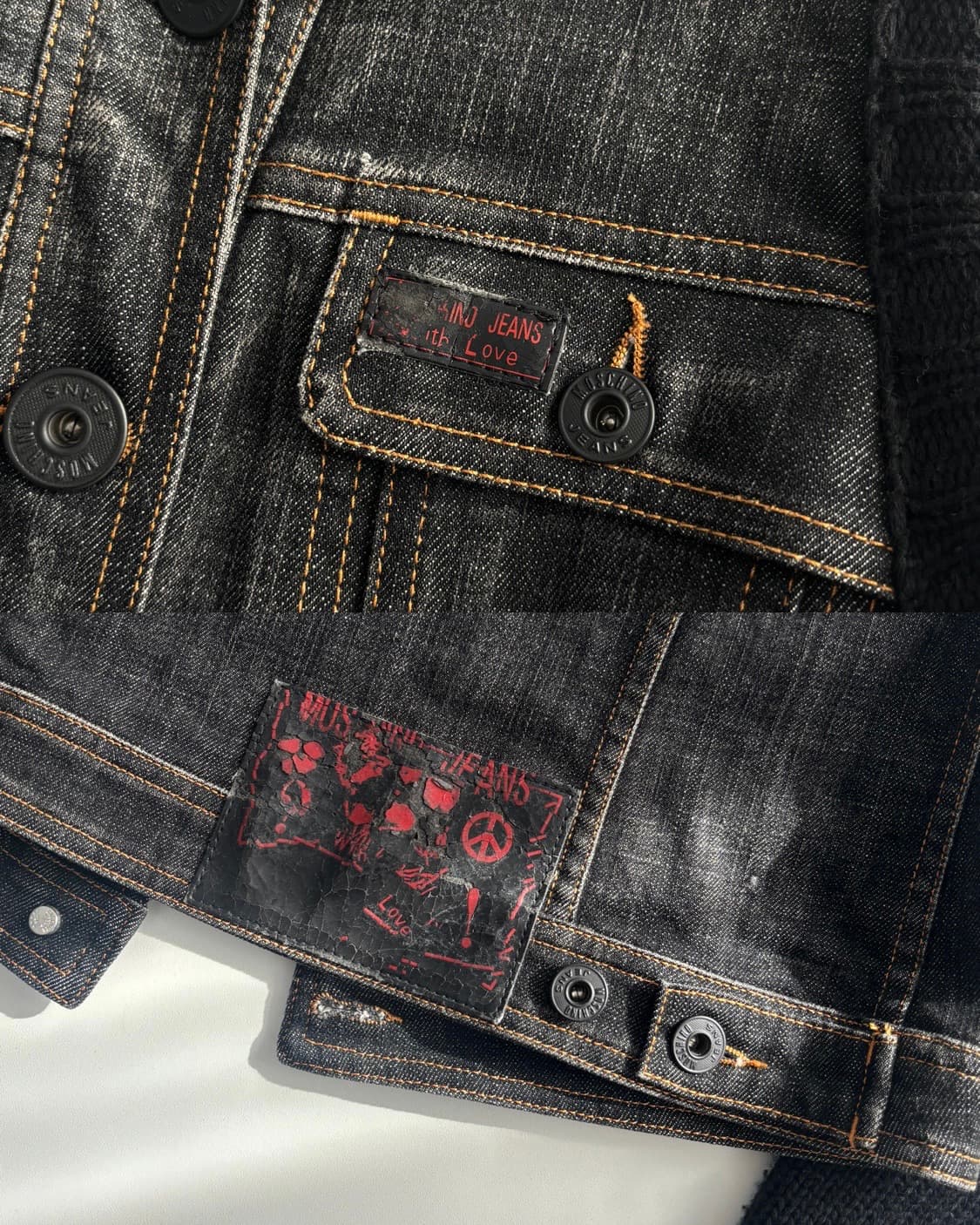 Moschino 모스키노 블랙 데님 자켓  상품이미지8