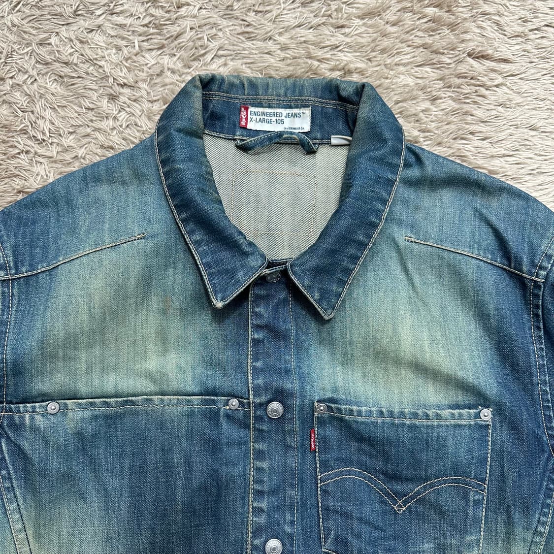 리바이스 엔지니어드 녹워싱 자켓 상품이미지4