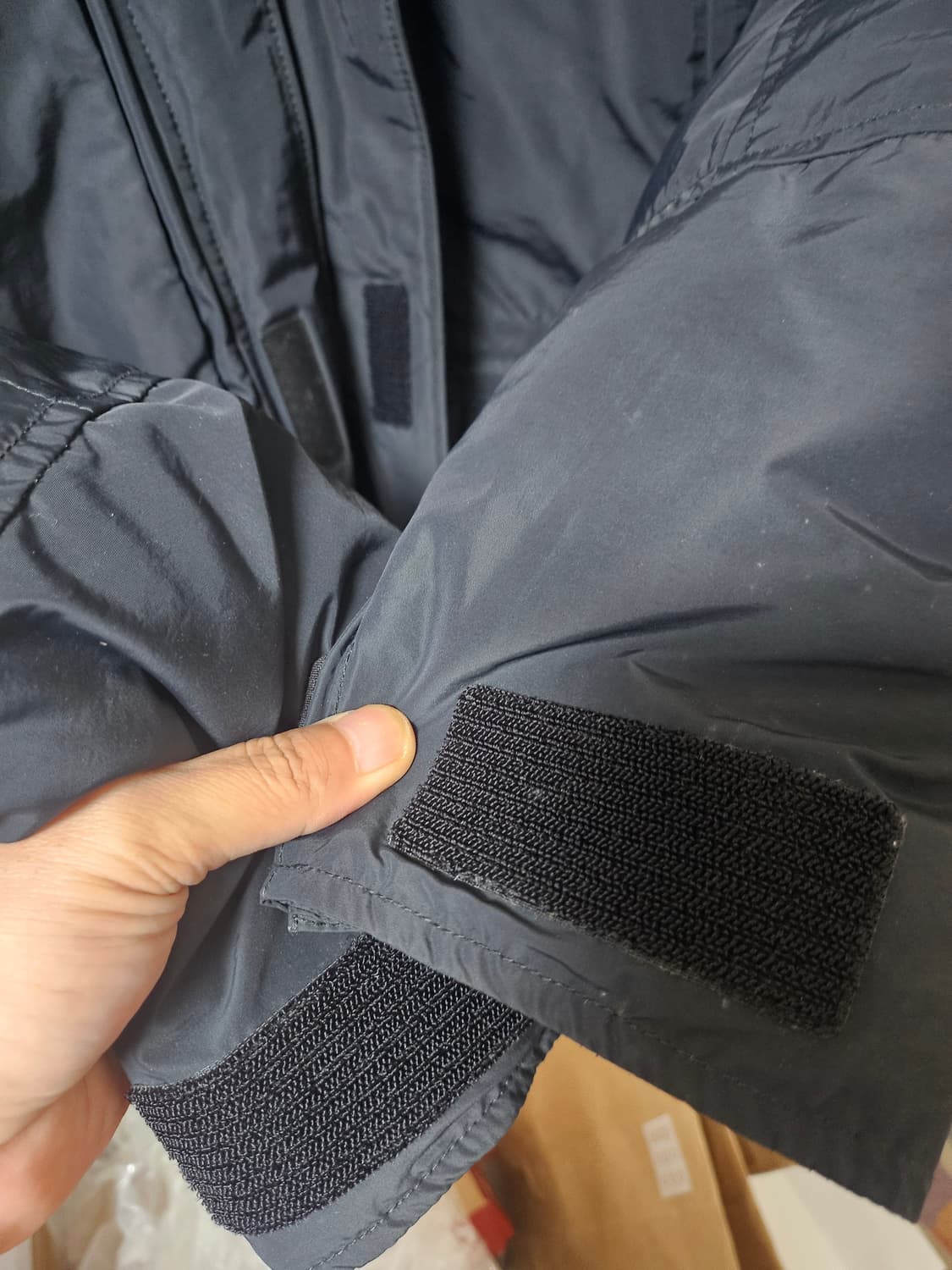 스톤아일랜드 마이크로랩스 다운 블랙XL 상품이미지7