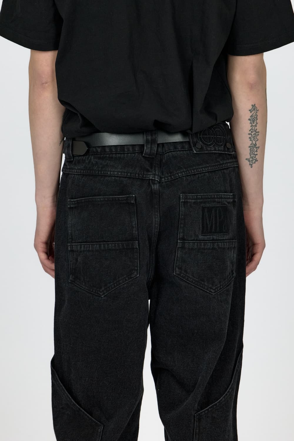 플라스틱프로덕트MPa CALF POCKET PANTS (BLACK) L 상품이미지2