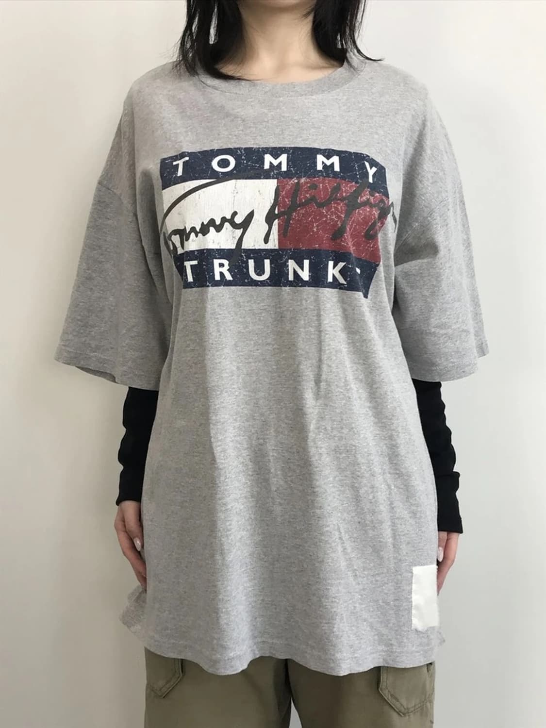 00's Tommy Hilfiger Trunks Logo Tee USA 상품이미지2