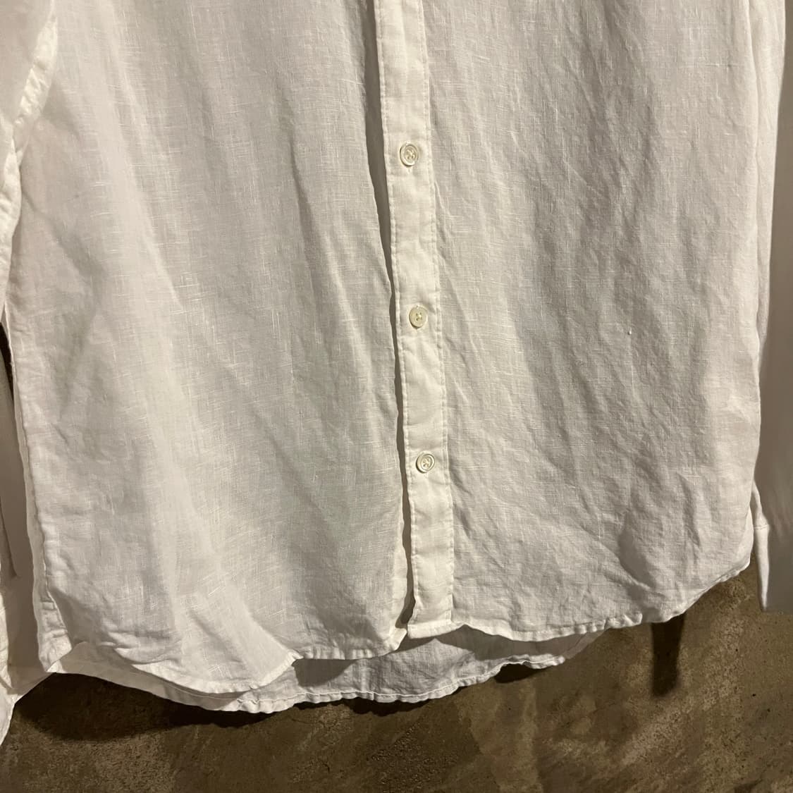 빈폴 린넨 화이트 셔츠 상품이미지3