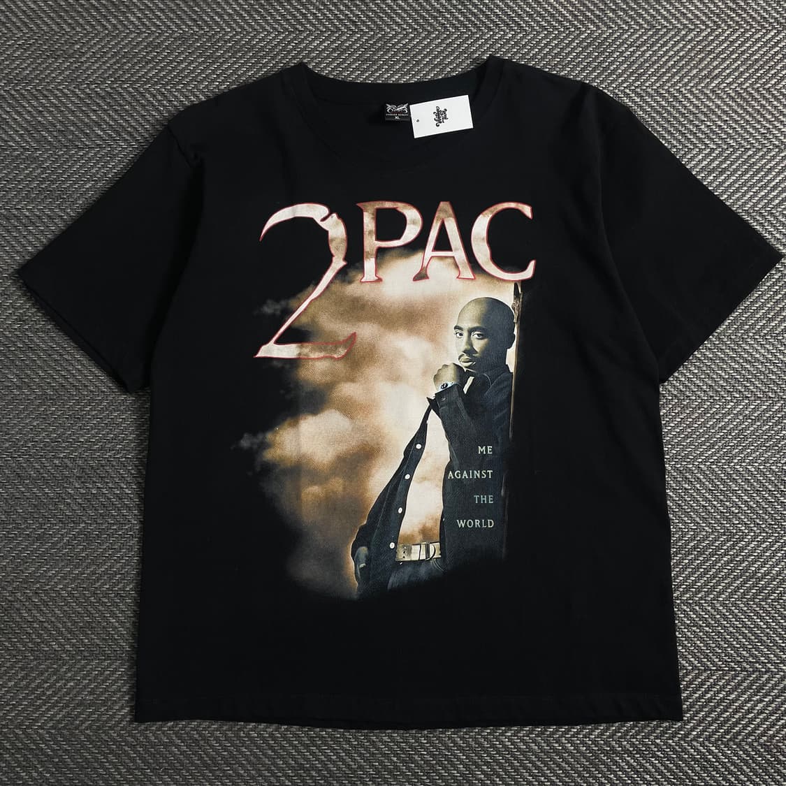 빈티지 투팍 힙합 프린팅 티셔츠o 3845 상품이미지1