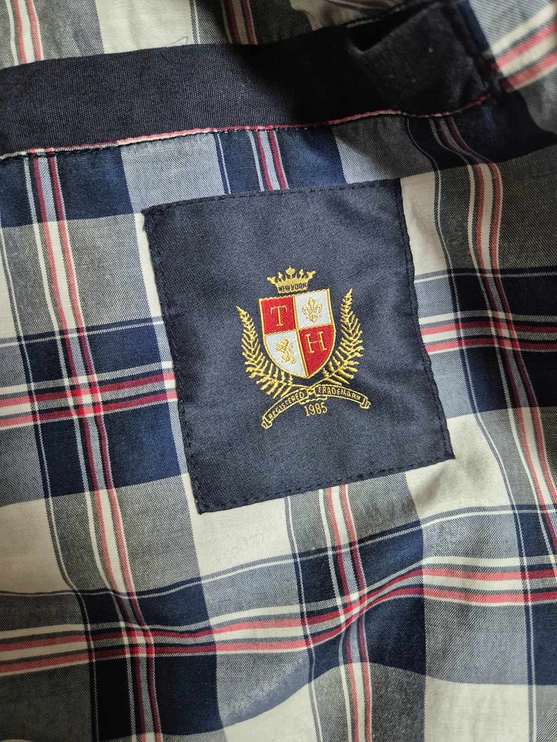 타미힐피거 코튼 스탠넥 블루종 자켓 L 상품이미지6