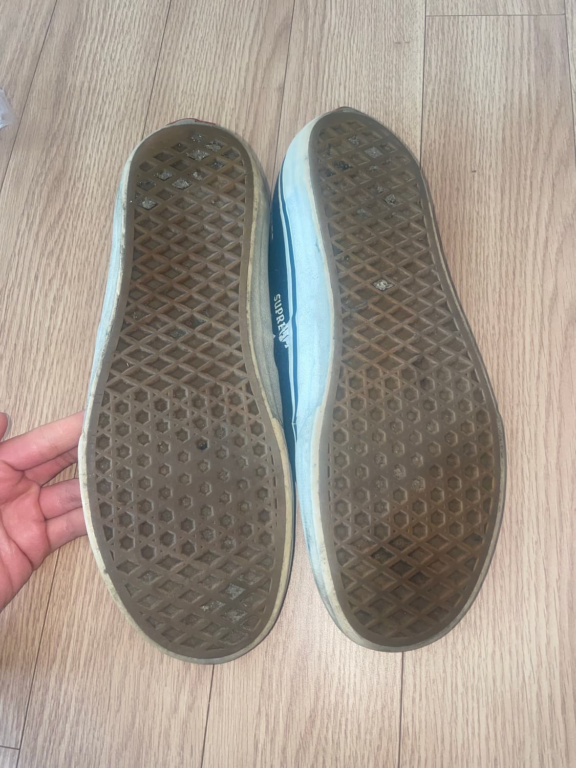 (270) 반스xSupreme Playboy 콜라보 블랙 스니커즈 상품이미지3