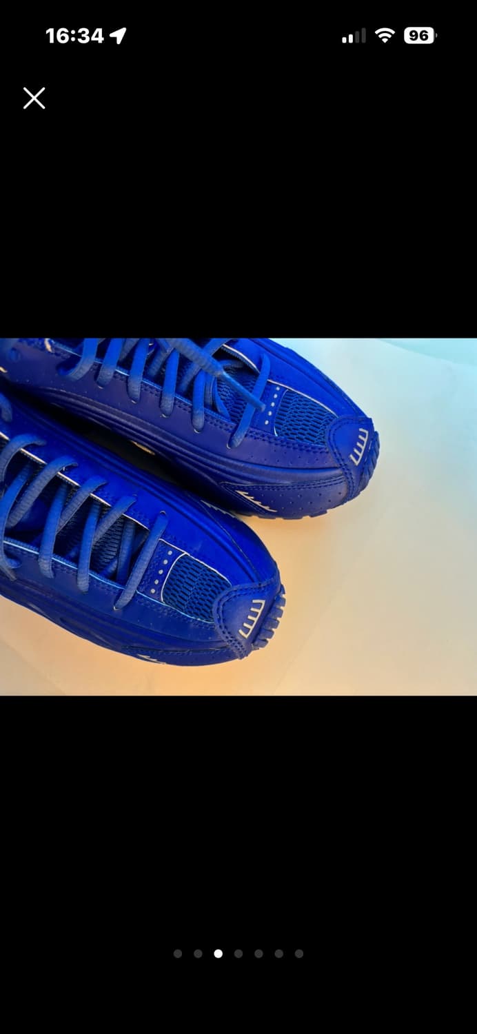 (Kasina 카시나) Nike W SHOX R4 나이키 블루 blue 상품이미지3