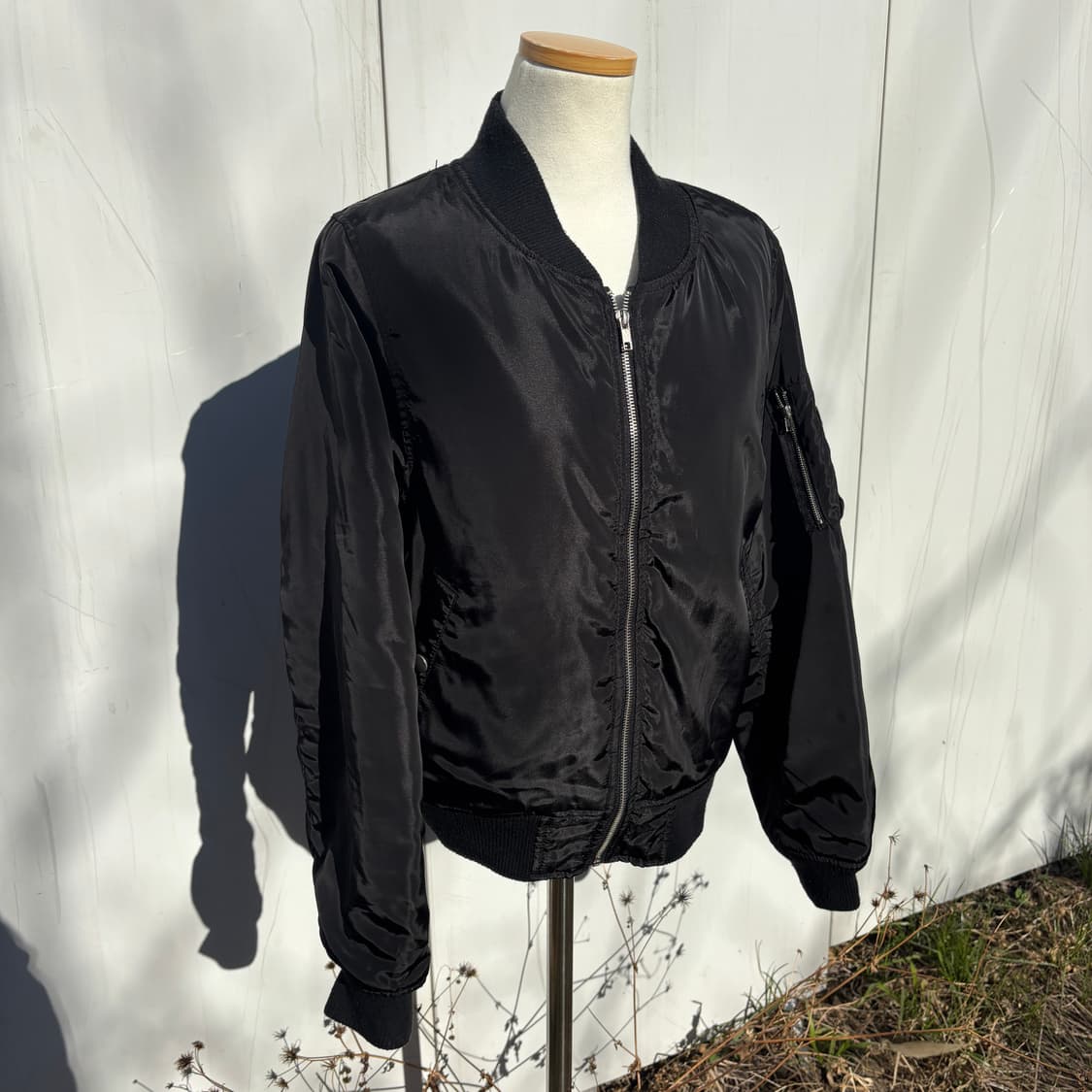 GYLE 가일 빈티지 블랙 MA-1 항공 점퍼 (M) 상품이미지2
