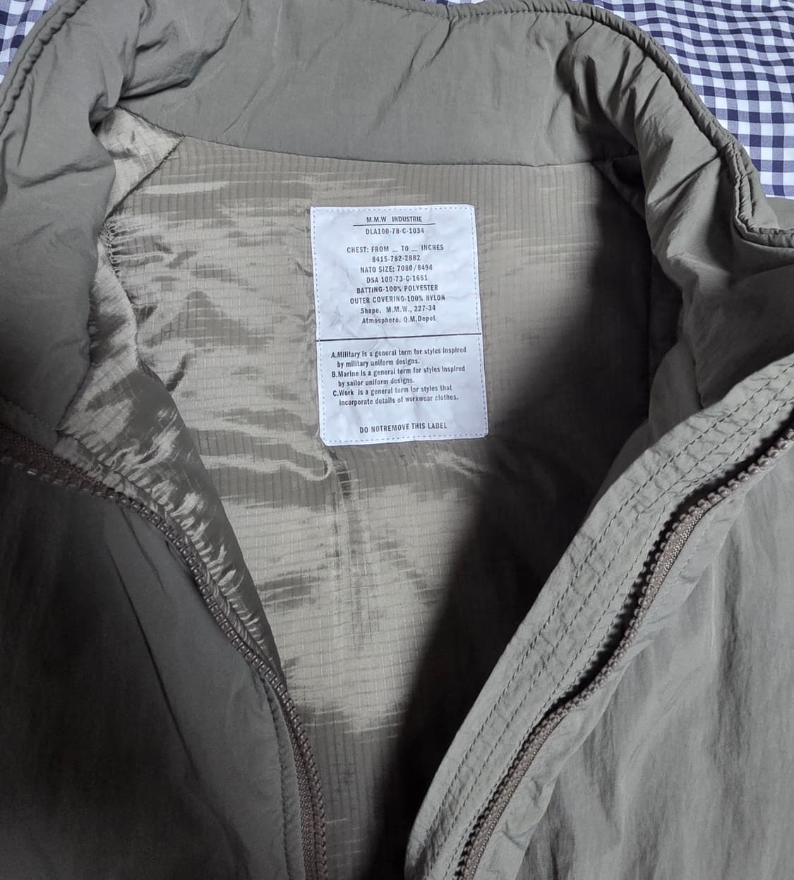 프릭스스토어 MMW 빅실루엣 레벨7 자켓 L사이즈 상품이미지3