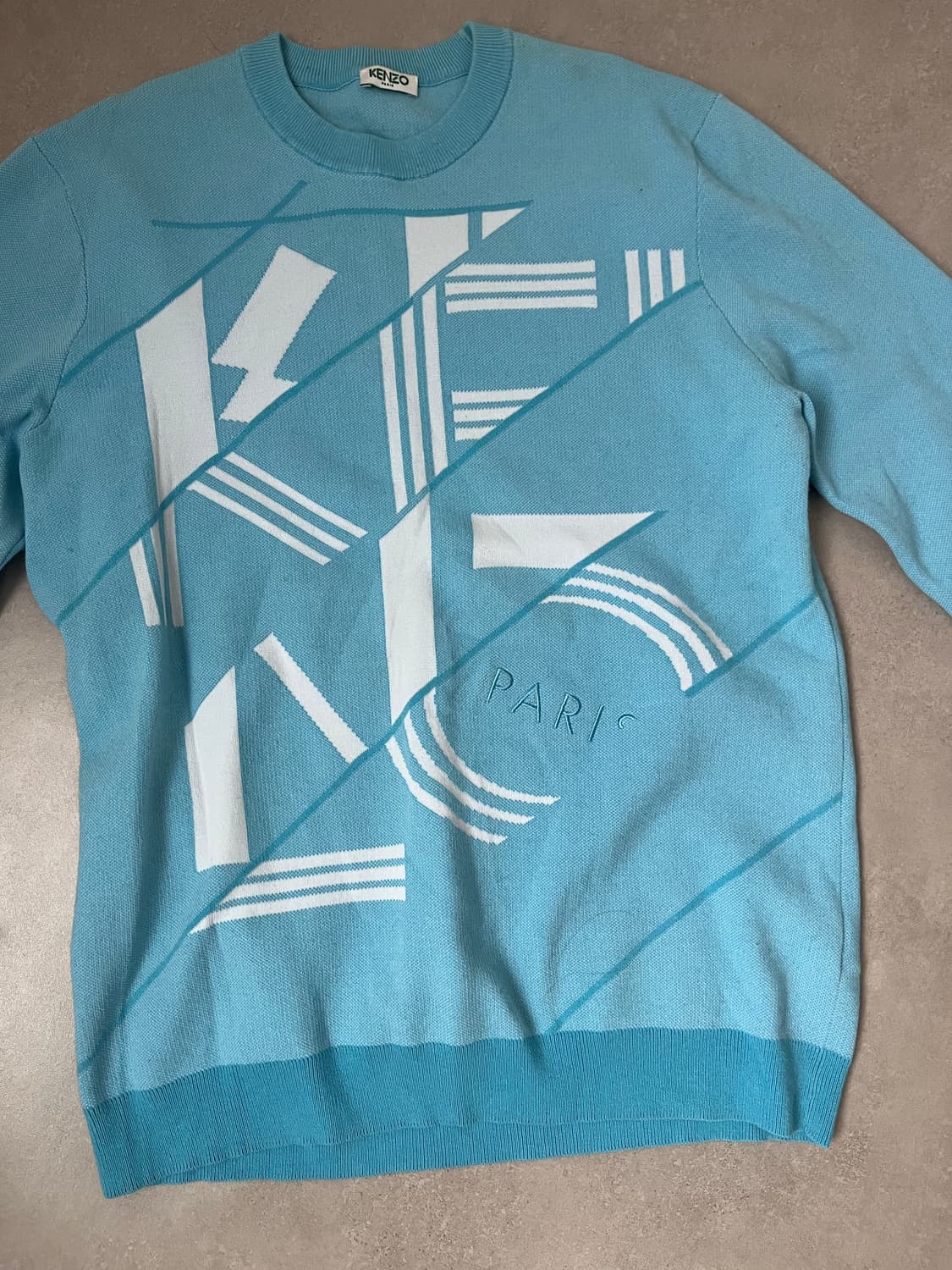 겐조 하늘색 니트 상품이미지2