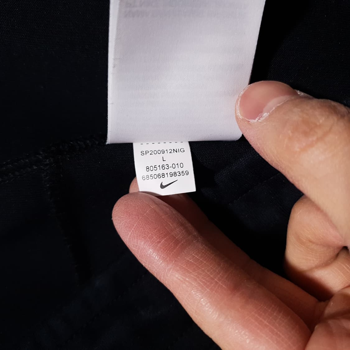 나이키 NSW 신형 20ss 테크팩 플리스 조거 팬츠 블랙 L 32인치 상품이미지9