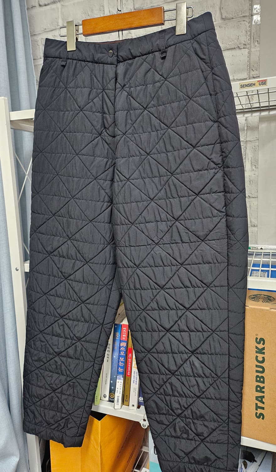 손정완 24년 여성겨울바지 31 누빔 퀼팅팬츠 WL95 상품이미지2