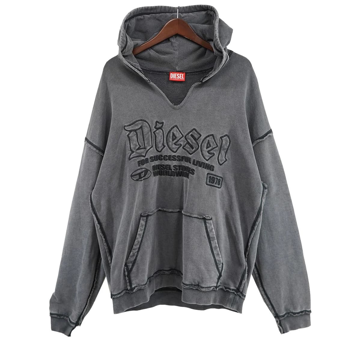 DIESEL 24AW S-BOXT-HOOD-RAW 상품이미지1