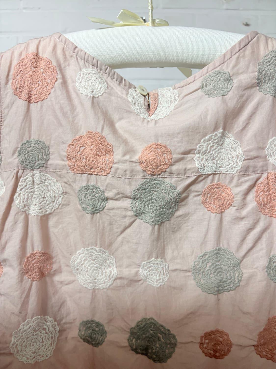 jpn vintage embroidered blouse 상품이미지4
