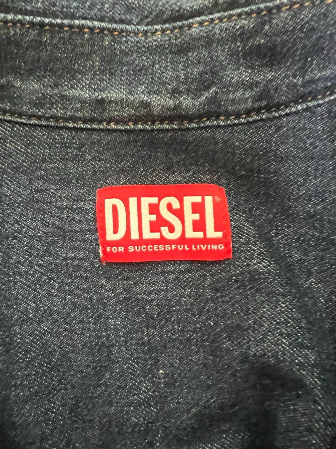 디젤 반팔 데님셔츠 m 상품이미지3