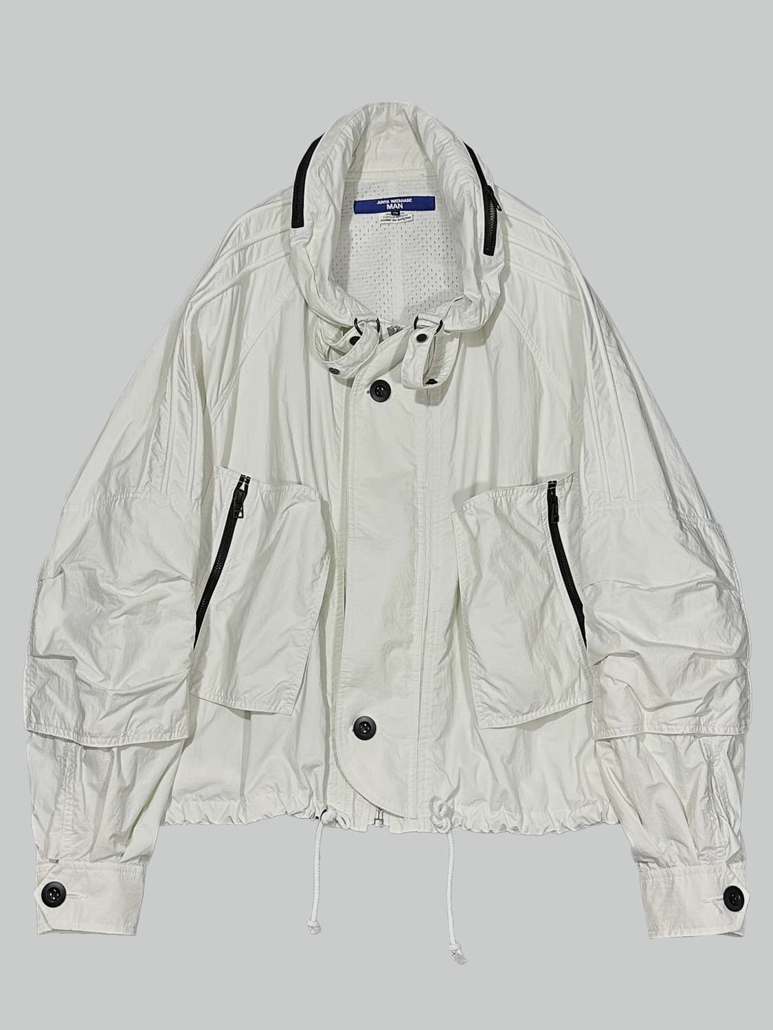 준야 와타나베 24ss 파라슈트 자켓 화이트 상품이미지3