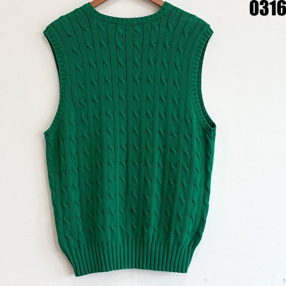 폴로 랄프로렌 클래식 케이블 니트 베스트 M 0316 상품이미지7