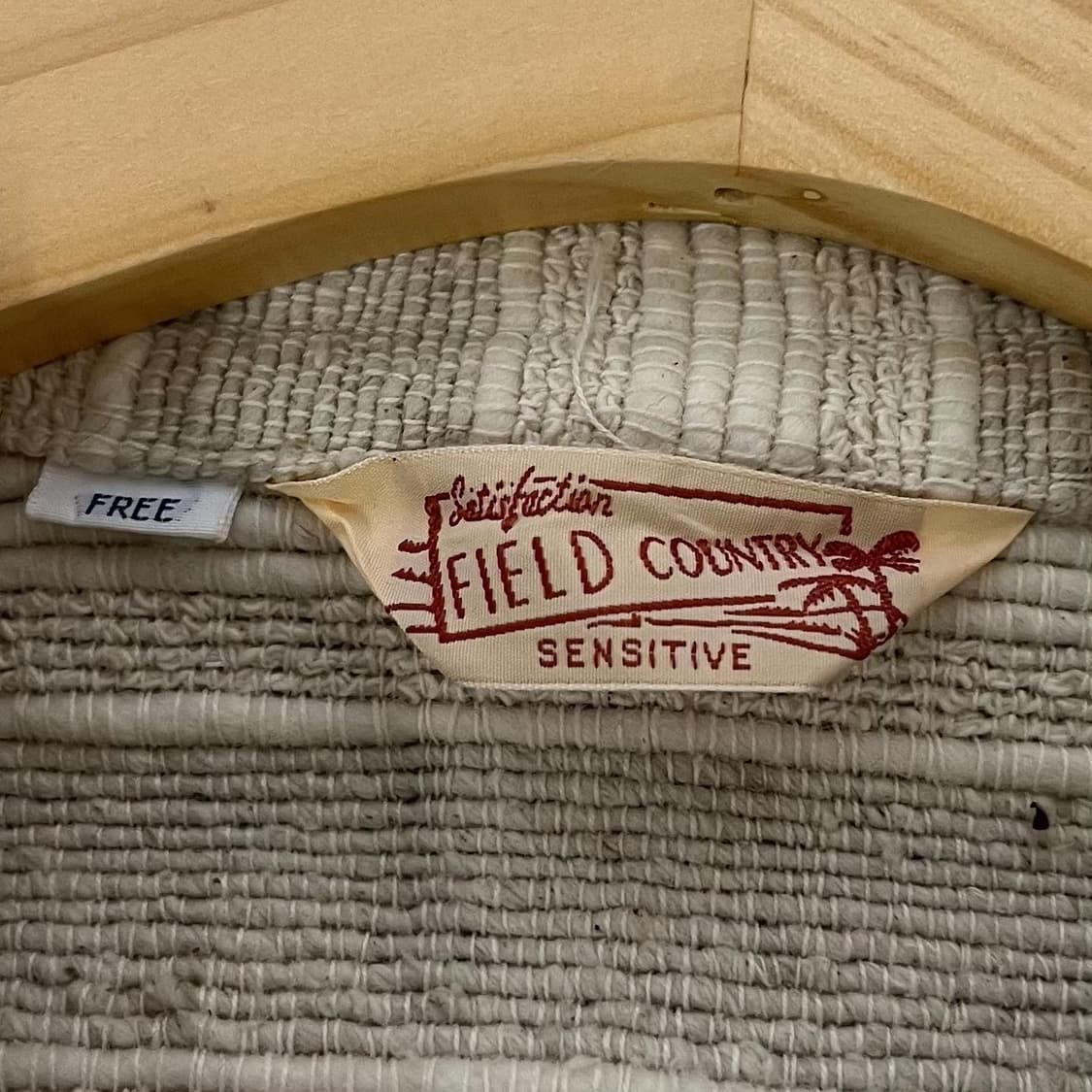 필드 컨트리 제팬 아이보리 버튼 자켓 상품이미지5