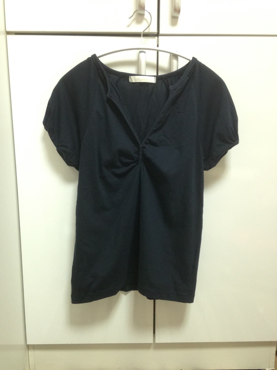 Navy Puff Tee 상품이미지1