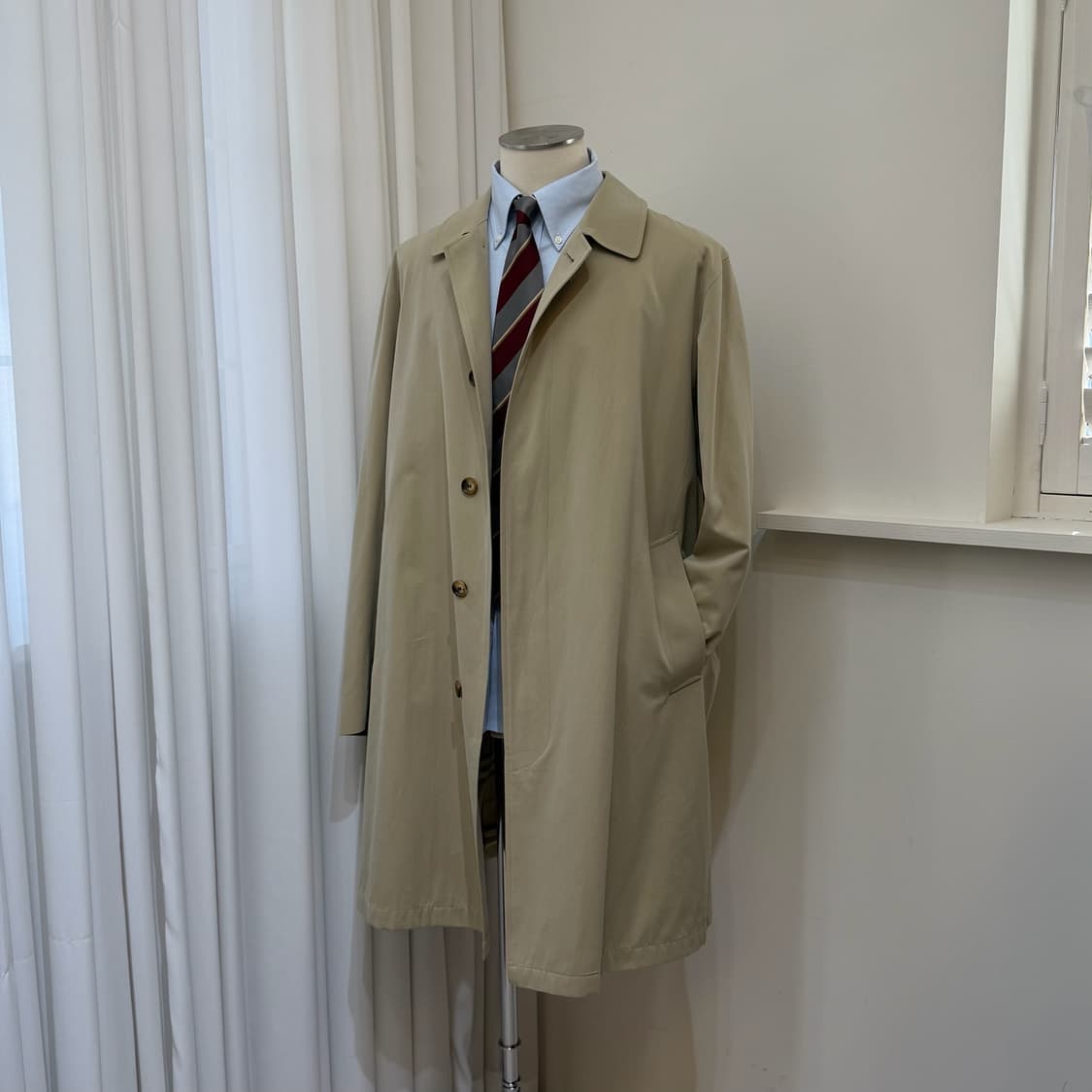 Burberry London 면 100% 발마칸 코트 상품이미지1